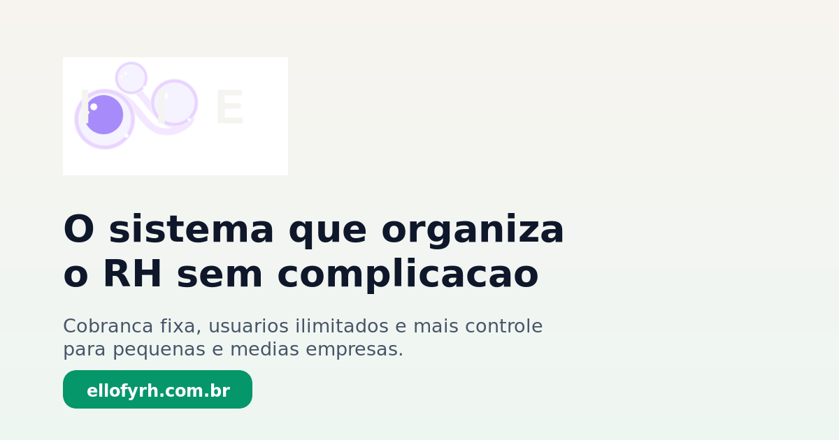 EllofyRH - imagem pública da marca